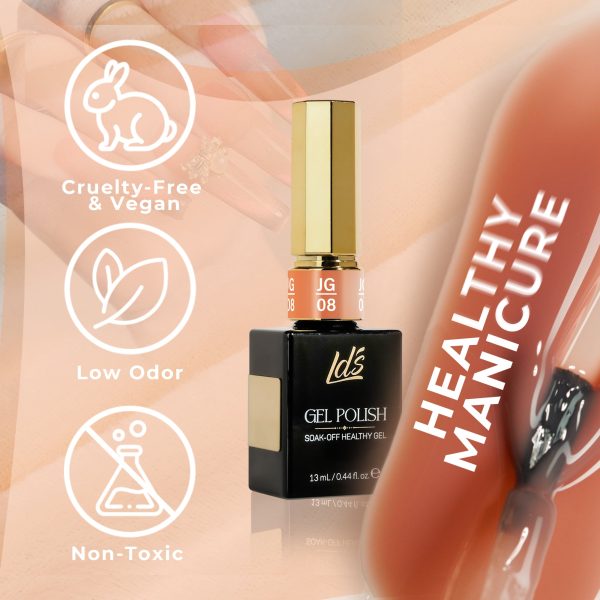 LDS Gel Polish JG-09 - Jelly Gel Collection Online Hot Sale - Image 5