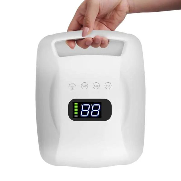 Rechargeable Cordless LED UV Nail Lamps 96W on Sale - Image 4