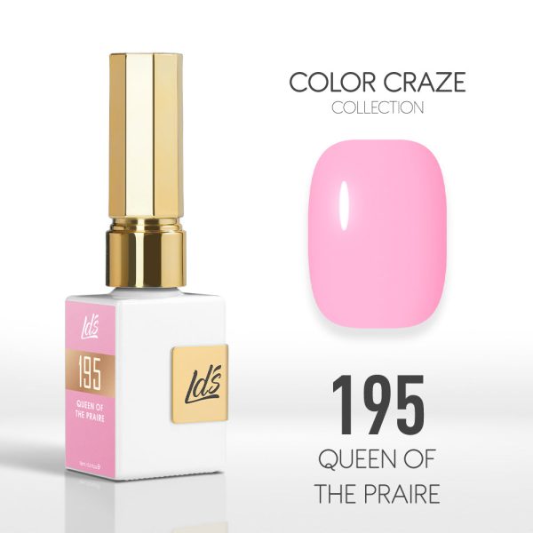 LDS Color Craze Gel Nail Polish - 195 Queen of the Praire - 0.5oz For Cheap