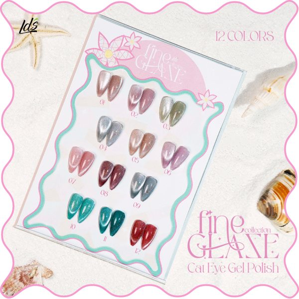 LDS FG06 - Fine Glaze Cat Eye Gel Collection For Cheap - Image 4