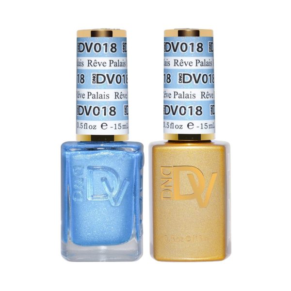 DND Diva Gel Nail Polish Duo - DND DV 018 Rêve Palais Hot on Sale