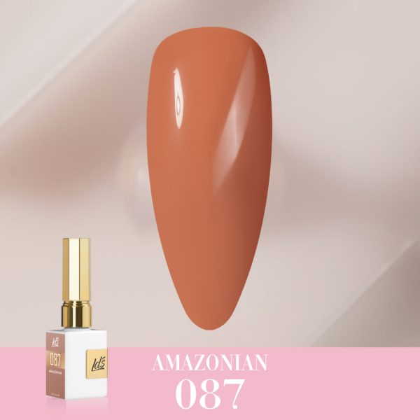 LDS Color Craze Gel Nail Polish - 087 Amazonian - 0.5oz Fashion - Image 3