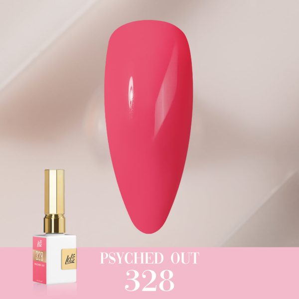 LDS Color Craze Gel Nail Polish - 328 Psyched Out - 0.5oz Cheap - Image 3