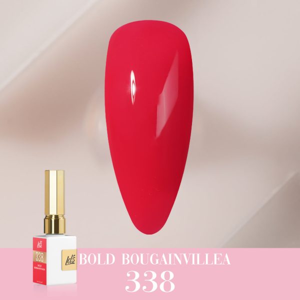 LDS Color Craze Gel Nail Polish - 338 Bold Bougainvillea - 0.5oz For Cheap - Image 3