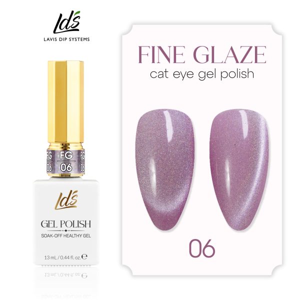 LDS FG06 - Fine Glaze Cat Eye Gel Collection For Cheap