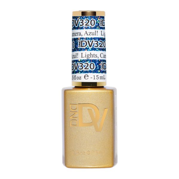 DND DV 320 Light, Camera, Azul! - DND Diva Gel Polish on Sale